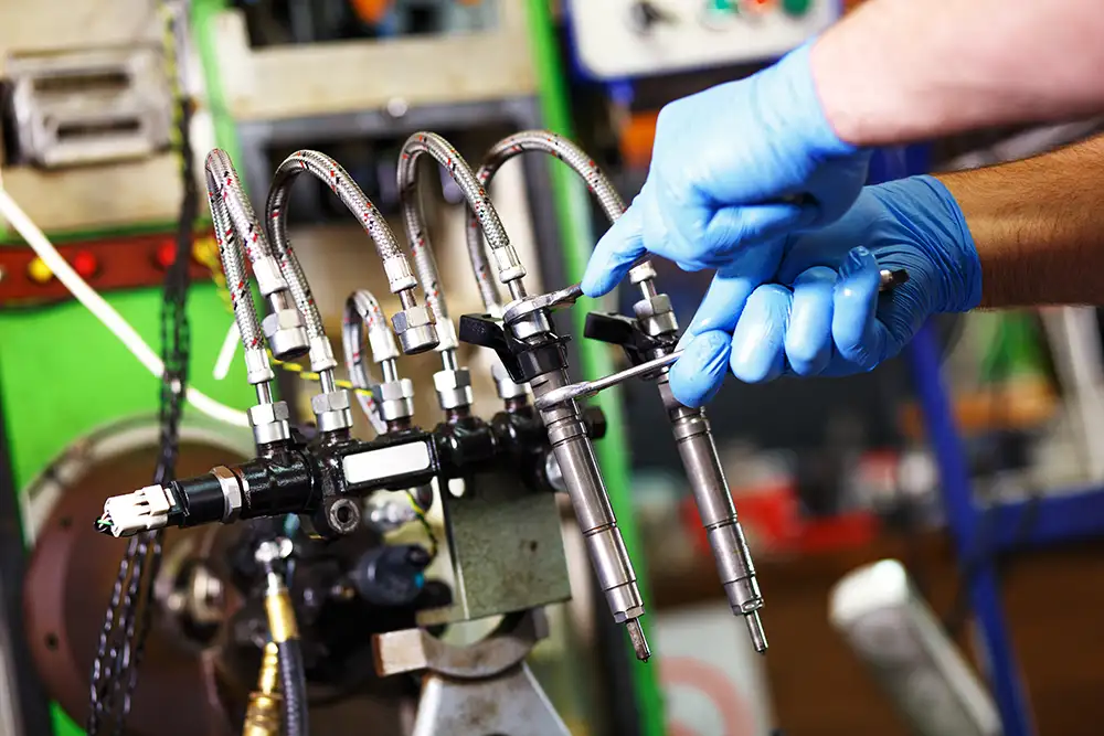 Inyector reconstruido de intercambio