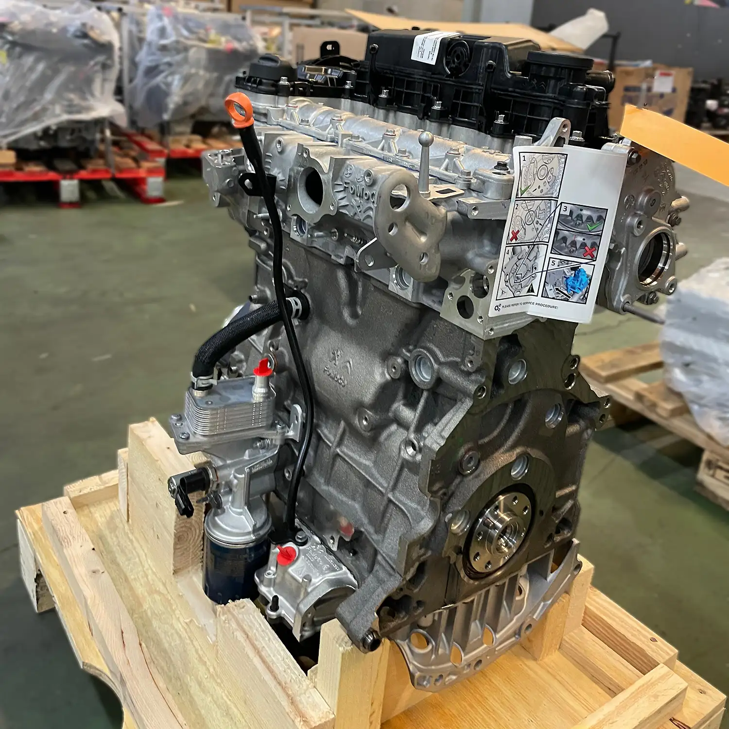 Motor nuevo de marca premium